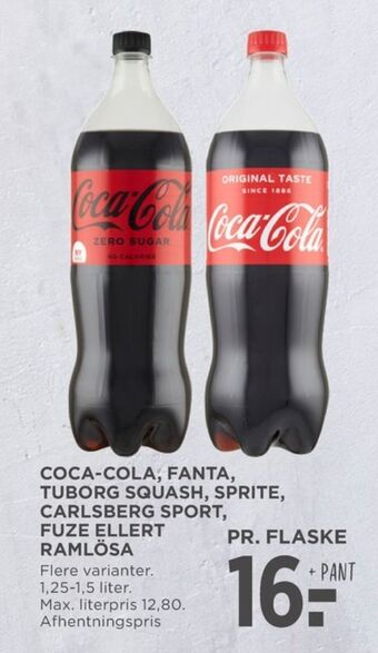 MENY Coca cola cola tilbud