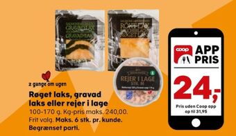 Kvickly Ukendt laks i skiver tilbud