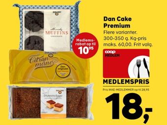 Kvickly Citronmåne kager tilbud