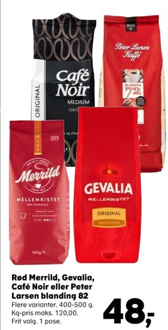 Original kaffe formalet