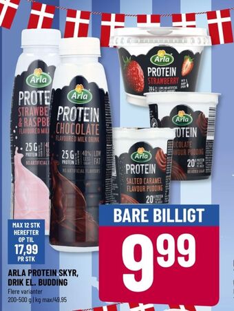 Løvbjerg Protein dessert chocolate flavour tilbud
