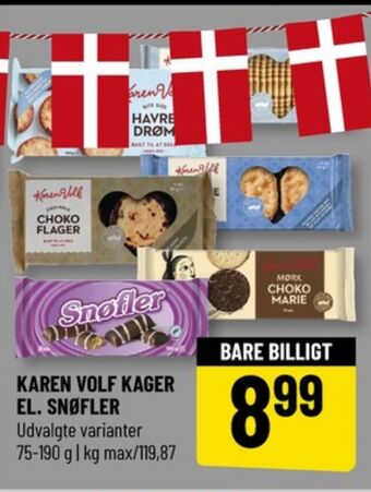 Løvbjerg Karen volf kiks tilbud