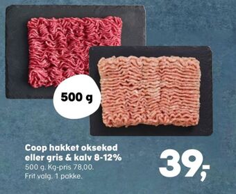 SuperBrugsen Ukendt hakket oksekød tilbud