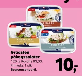 SuperBrugsen Graasten kylling & baconsalat tilbud