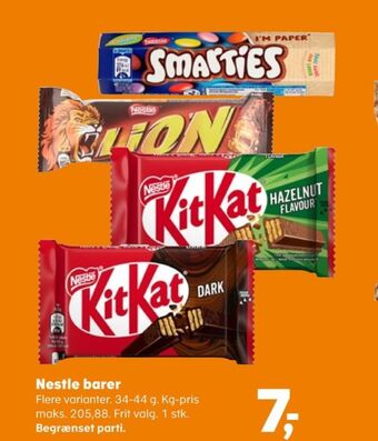 Kitkat chokoladebar hazelnut