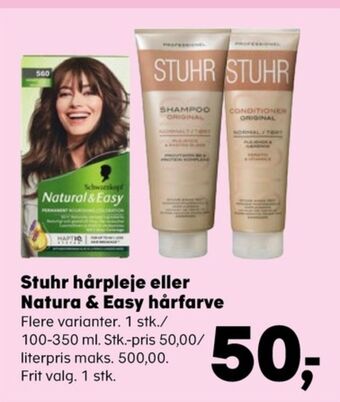 Natural & easy hårfarve