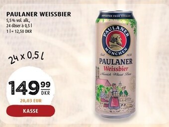 Scandinavian Park Paulaner weissbier tilbud