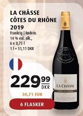 Scandinavian Park La châsse côtes du rhône 2019 tilbud