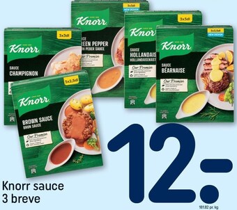REMA 1000 Knorr sauce tilbud