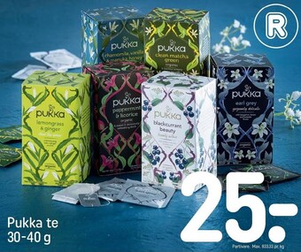 REMA 1000 Pukka te tilbud