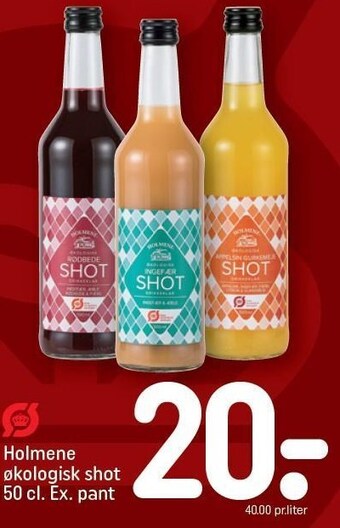 REMA 1000 Holmene økologisk shot tilbud