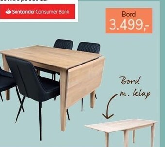 Daells Bolighus Bord tilbud