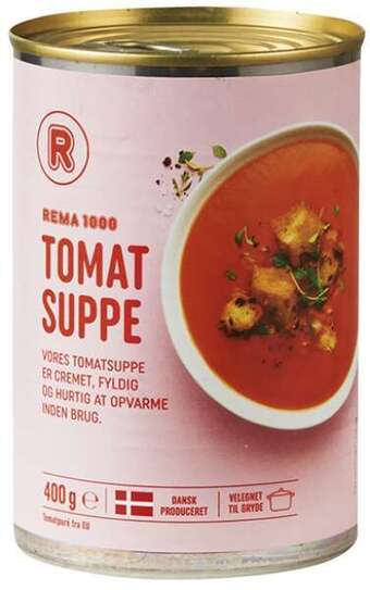 REMA 1000 Tomatsuppe, 400 g tilbud
