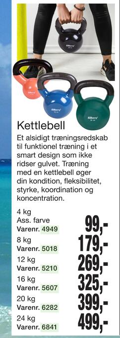 Harald Nyborg Kettlebell tilbud