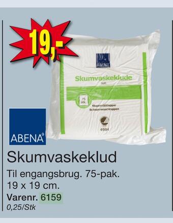 Skumvaskeklud