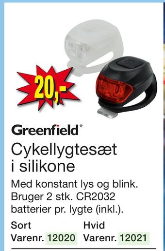 Harald Nyborg Cykellygtesæt i silikone tilbud