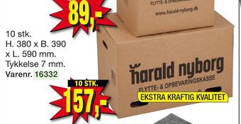 Harald Nyborg Flytte-/ opbevaringskasse tilbud