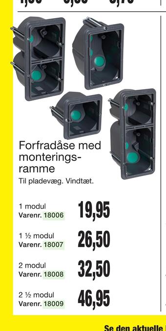 Harald Nyborg Forfradåse med monterings ramme tilbud