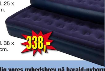 Harald Nyborg Luftmadras med indbygget pumpe tilbud