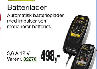 Harald Nyborg Batterilader tilbud