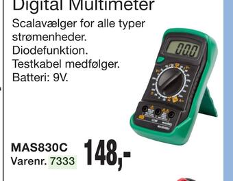 Harald Nyborg Digital multimeter tilbud