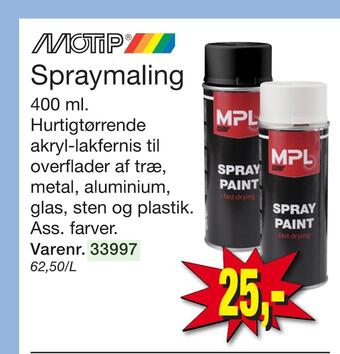 Harald Nyborg Spraymaling tilbud