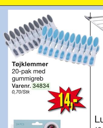 Harald Nyborg Tøjklemmer tilbud