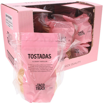 El taco truck - el taco truck tostadas 12-pak