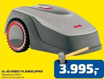 Davidsen Al-ko robotplæneklipper tilbud