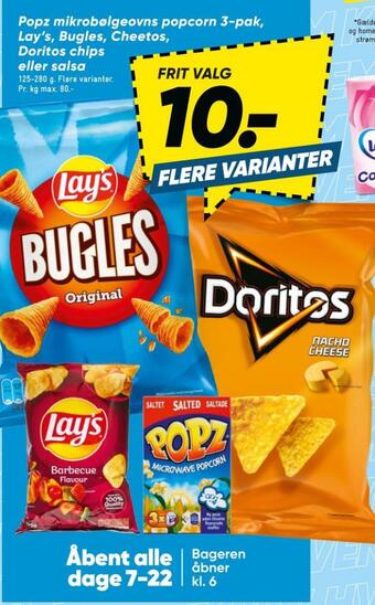 Bilka Popz popcorn tilbud