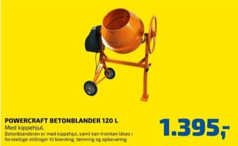 Power craft betonblander