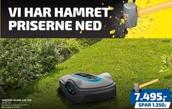 Davidsen Gardena robotplæneklipper tilbud