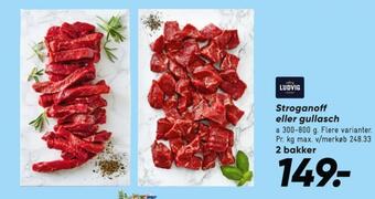 Bilka Ludvig stroganoff tilbud