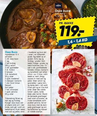 Bilka Ludvig osso buco tilbud