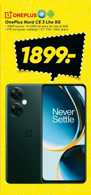 Bilka Nord ce 3 lite mobiltelefon tilbud