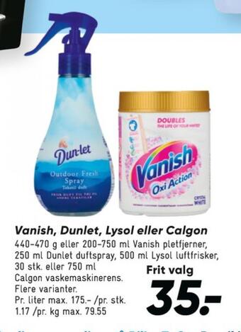 Dun-let tekstilspray