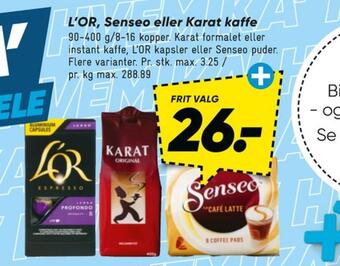 Bilka Original kaffe formalet tilbud