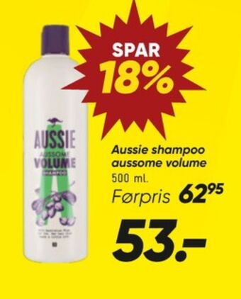 Bilka Aussie shampoo tilbud