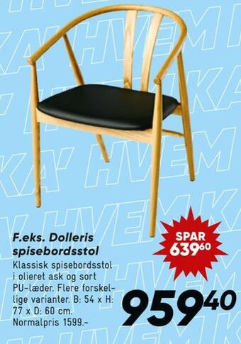 Ukendt spisebordsstol