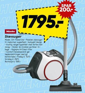 Bilka Miele støvsuger tilbud
