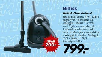 Bilka Nilfisk støvsuger tilbud