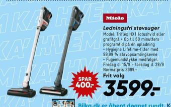 Bilka Miele støvsuger tilbud