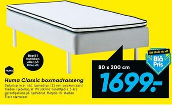 Bilka Huma boxmadras tilbud