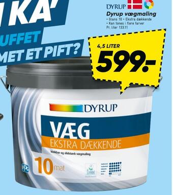 Bilka Dyrup maling tilbud