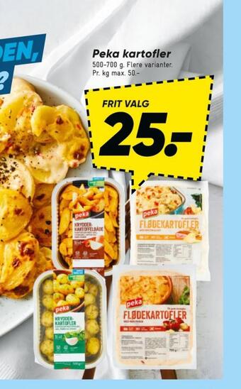 Bilka Peka flødekartofler tilbud