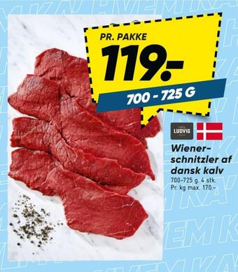 Bilka Ludvig kalvewienerschnitzler tilbud
