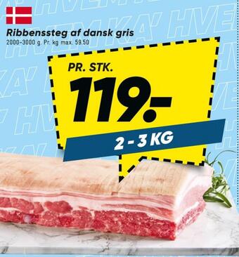 Bilka Ukendt ribbensteg tilbud