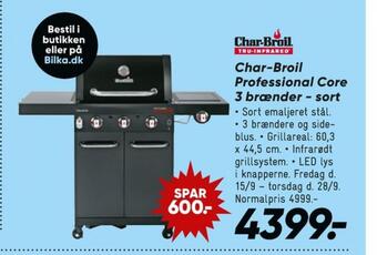 Bilka Charbroil gasgrill tilbud