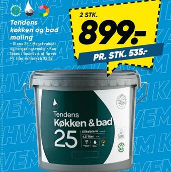 Bilka Tendens maling tilbud