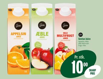 Min Købmand Gestus appelsinjuice tilbud